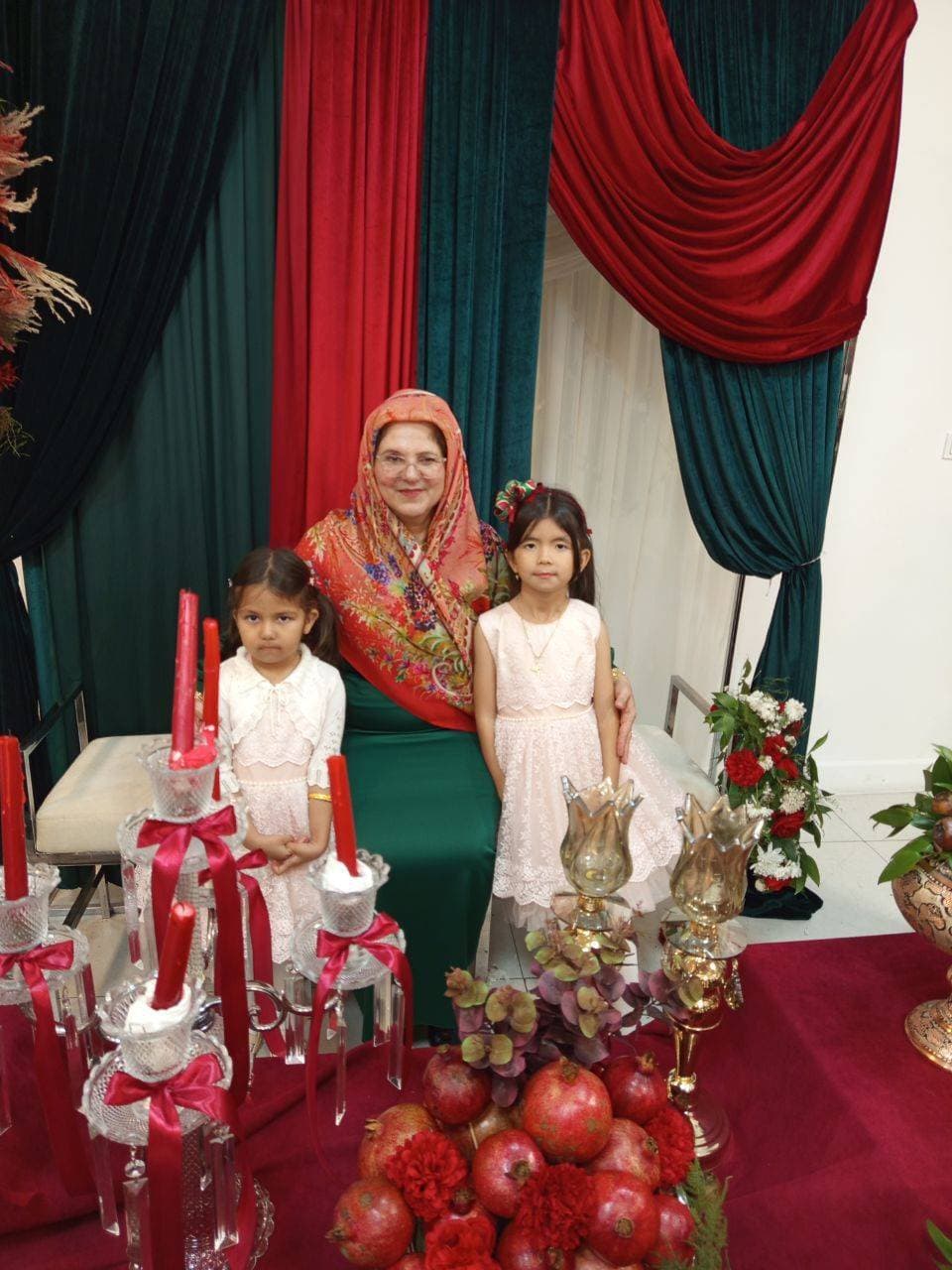مراسم شب یلدا با کوچولوهای پیش دبستانی ظفر