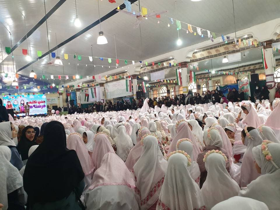 شرکت در جشن سراسری نماز دانش آموزان پایه سوم مدرسه ظفر